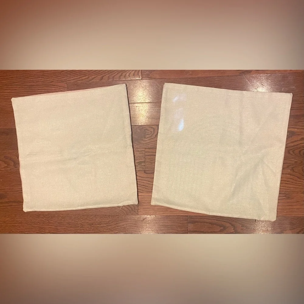 Pillow Covers Abstract Art Set of 2 Earth Tones 18”X18” Boho